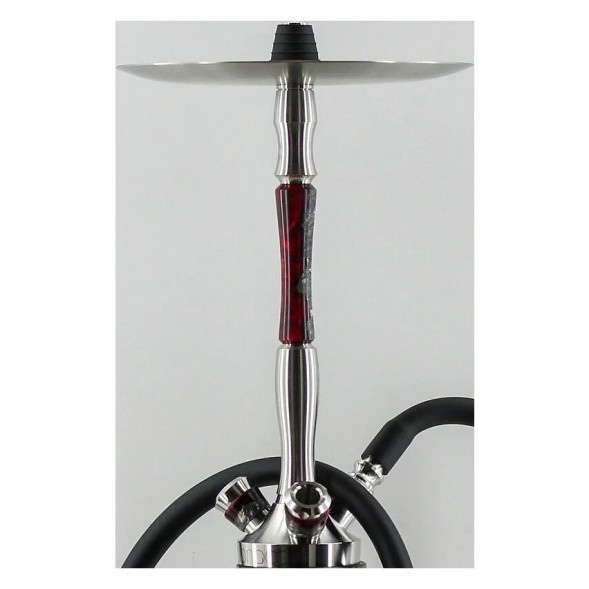 Кальян UNION - Fibonacci Гибрид (Чёрно-Красный, Без Колбы) купить в Самаре