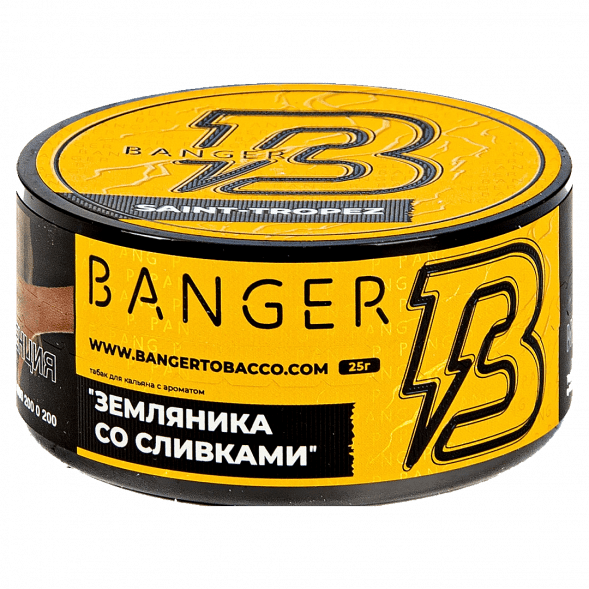 Табак Banger - Saint-Tropez (Земляника со Сливками, 25 грамм) купить в Самаре