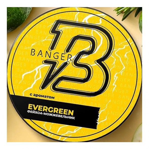 Табак Banger - Evergreen (Фейхоа Можжевельник, 25 грамм) купить в Самаре
