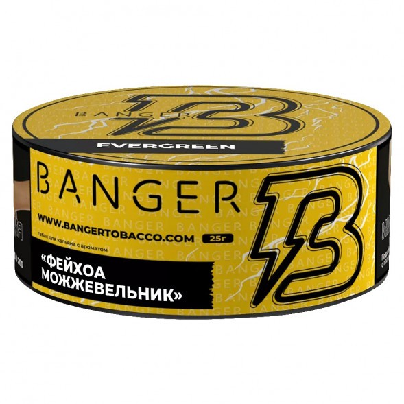 Табак Banger - Evergreen (Фейхоа Можжевельник, 25 грамм) купить в Самаре