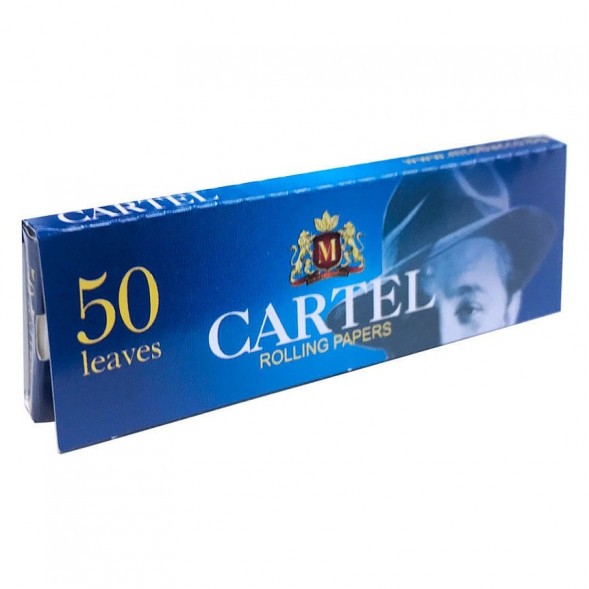 Бумага для самокруток Cartel - Blue (50 штук) купить в Самаре