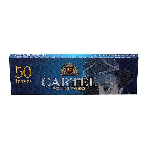 Бумага для самокруток Cartel - Blue (50 штук) купить в Самаре