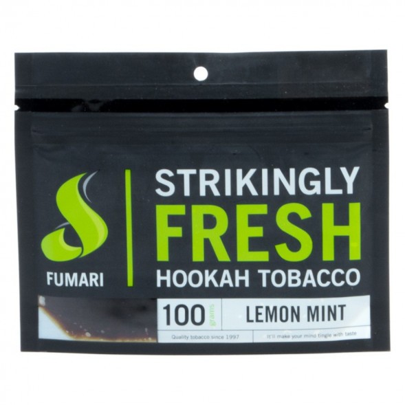 Табак Fumari - Lemon Mint (Лимон с Мятой, 100 грамм, Акциз) купить в Самаре