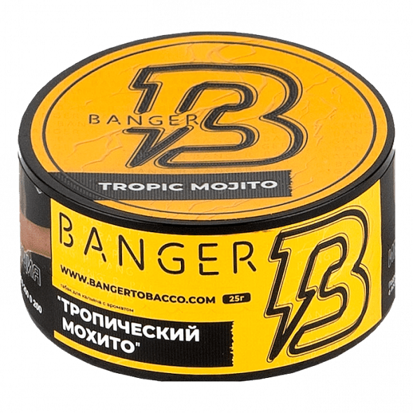 Табак Banger - Tropic Mojito (Тропический Мохито, 25 грамм) купить в Самаре