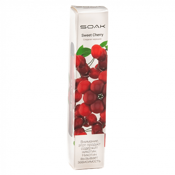 SOAK X - Sweet Cherry (Сладкая Черешня, 2200 затяжек) купить в Самаре