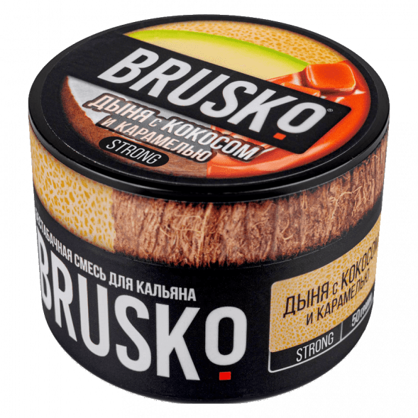 Смесь Brusko Strong - Дыня с Кокосом и Карамелью (50 грамм) купить в Самаре