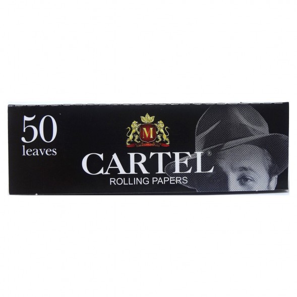 Бумага для самокруток Cartel - Black (50 штук) купить в Самаре
