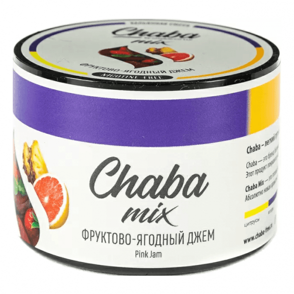 Смесь Chaba Mix - Pink Jam (Фруктово-Ягодный Джем, 40 грамм) купить в Самаре