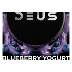 Табак Deus - Blueberry Yogurt (Черничный Йогурт, 100 грамм)