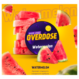Табак Overdose - Watermelon (Сахарный Арбуз, 25 грамм)