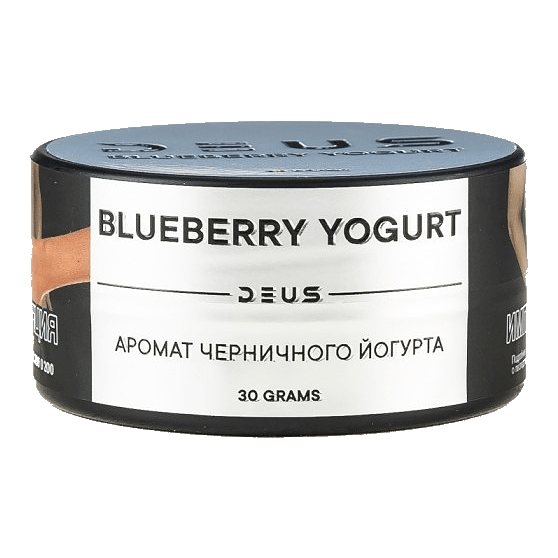 Табак Deus - Blueberry Yogurt (Черничный Йогурт, 30 грамм) купить в Самаре