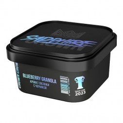 Табак Sapphire Crown - Blueberry Granola (Овсянка с Черникой, 200 грамм)