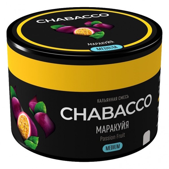 Смесь Chabacco MEDIUM - Passion Fruit (Маракуйя, 40 грамм) купить в Самаре