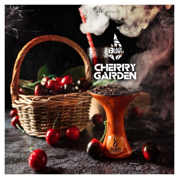 Табак BlackBurn - Cherry Garden (Черешневый Сок, 100 грамм) купить в Самаре