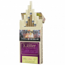 Сигариты K.Ritter - Currant SuperSlim (Смородина​​, 20 штук)