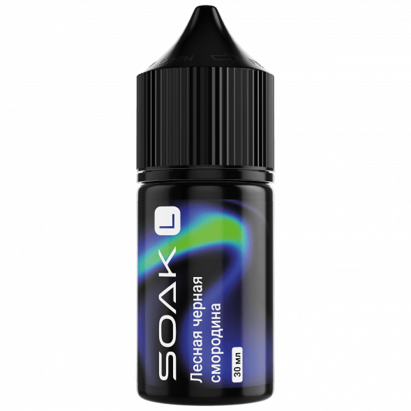 Жидкость SOAK L30 - Forest Blackcurrant (Лесная Чёрная Смородина, 30 мл, 2 мг) купить в Самаре