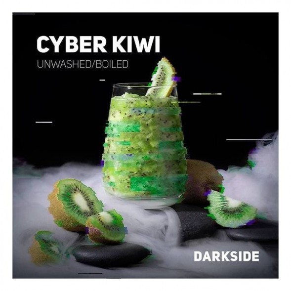 Табак DarkSide Core - CYBER KIWI (Кибер Киви, 100 грамм) купить в Самаре