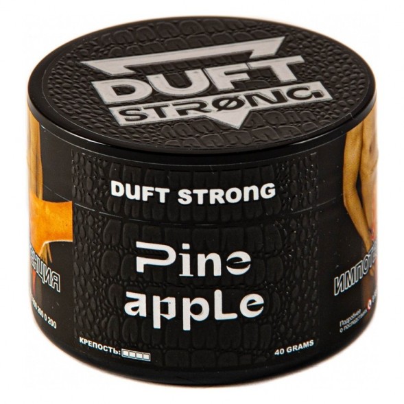 Табак Duft Strong - Pineapple (Ананас, 40 грамм) купить в Самаре