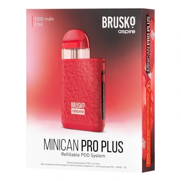 Электронная сигарета Brusko - Minican PRO Plus (Красный) купить в Самаре