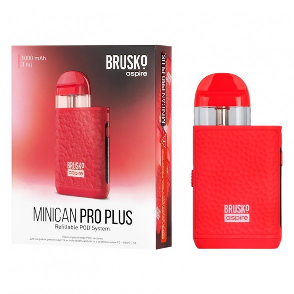Электронная сигарета Brusko - Minican PRO Plus (Красный) купить в Самаре