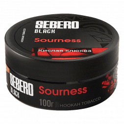 Табак Sebero Black - Sourness (Кислая Клюква, 100 грамм)