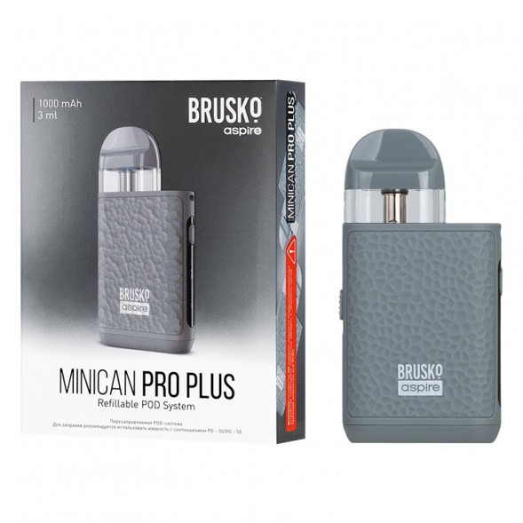 Электронная сигарета Brusko - Minican PRO Plus (Серый) купить в Самаре