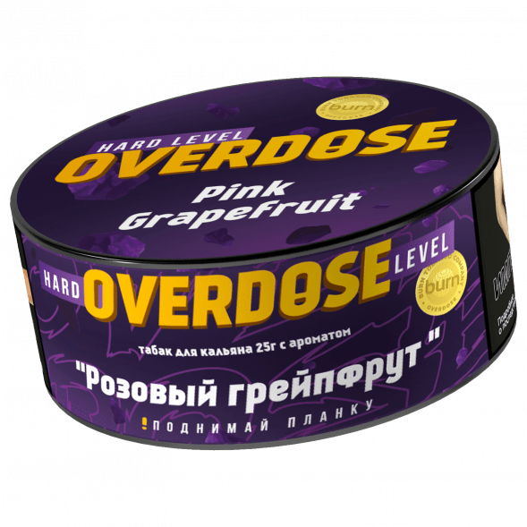 Табак Overdose - Pink Grapefuit (Розовый Грейпфрут, 25 грамм) купить в Самаре