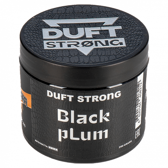 Табак Duft Strong - Black Plum (Чернослив, 200 грамм) купить в Самаре