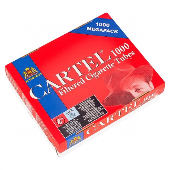 Гильзы сигаретные Cartel - 84x15 мм (1000 штук) купить в Самаре