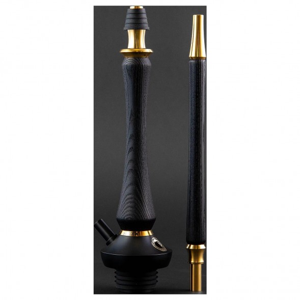 Кальян UNION - Sleek PVD Black (Чёрный, Без Колбы) купить в Самаре