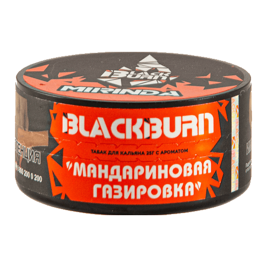 Табак BlackBurn - Mirinda (Мандариновая Газировка, 25 грамм) купить в Самаре