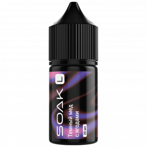 Жидкость SOAK L30 - Dark Honey Berries (Тёмный Мёд с Ягодами, 30 мл, 2 мг) купить в Самаре