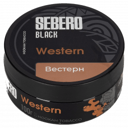 Табак Sebero Black - Western (Вестерн, 100 грамм)