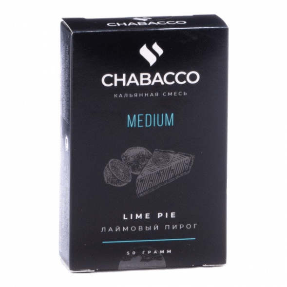 Смесь Chabacco MEDIUM - Lime Pie (Лаймовый Пирог, 50 грамм) купить в Самаре