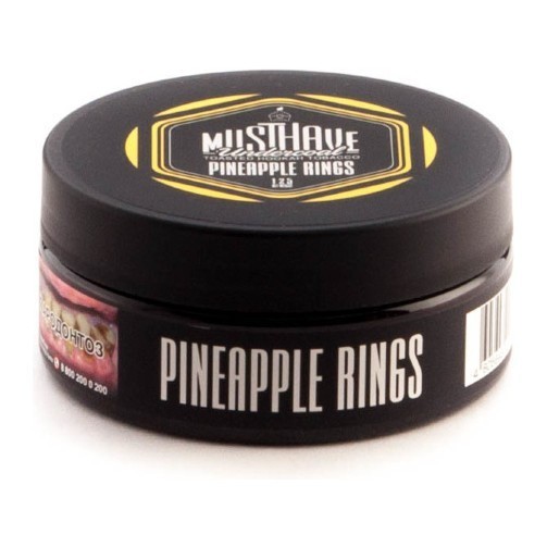 Табак Must Have - Pineapple Rings (Ананасовые кольца, 125 грамм) купить в Самаре