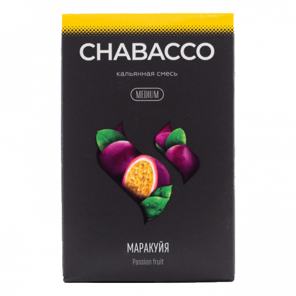 Смесь Chabacco MEDIUM - Passion Fruit (Маракуйя, 50 грамм) купить в Самаре