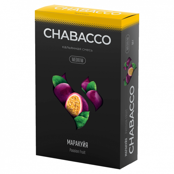 Смесь Chabacco MEDIUM - Passion Fruit (Маракуйя, 50 грамм) купить в Самаре