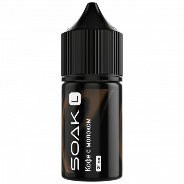 Жидкость SOAK L30 - Coffee Milk (Кофе с Молоком, 30 мл, 2 мг) купить в Самаре