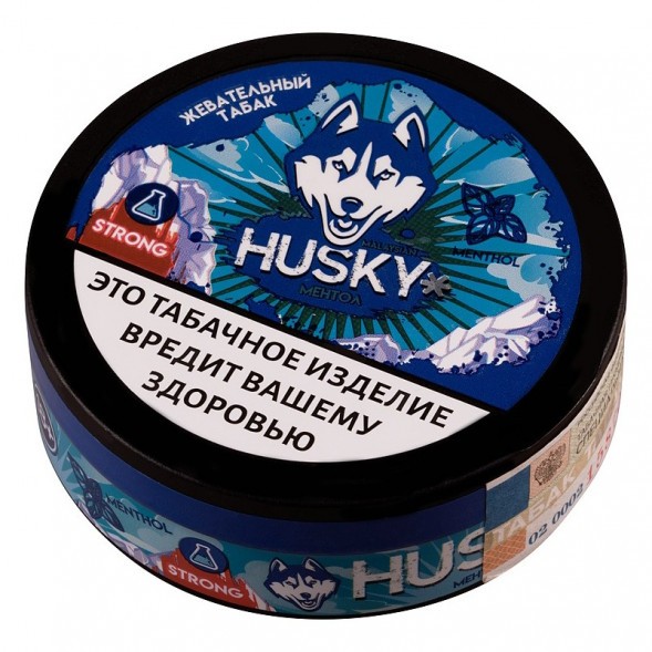 Табак жевательный HUSKY - Strong Menthol (Ментол) купить в Самаре