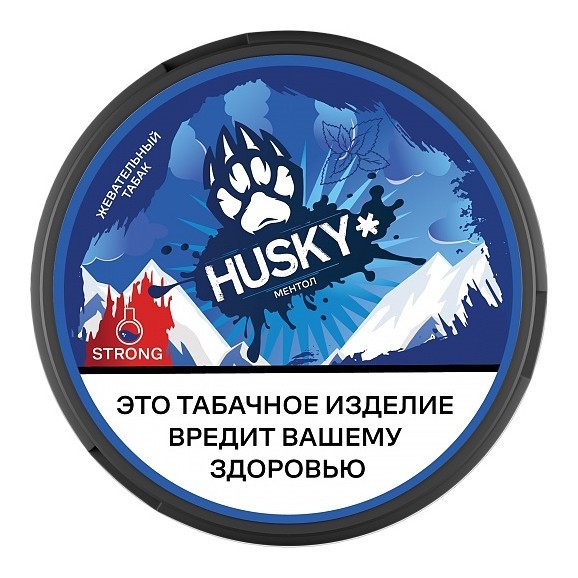 Табак жевательный HUSKY - Strong Menthol (Ментол) купить в Самаре