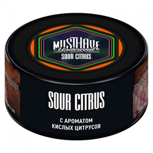 Табак Must Have - Sour Citrus (Кислый Цитрус, 25 грамм) купить в Самаре
