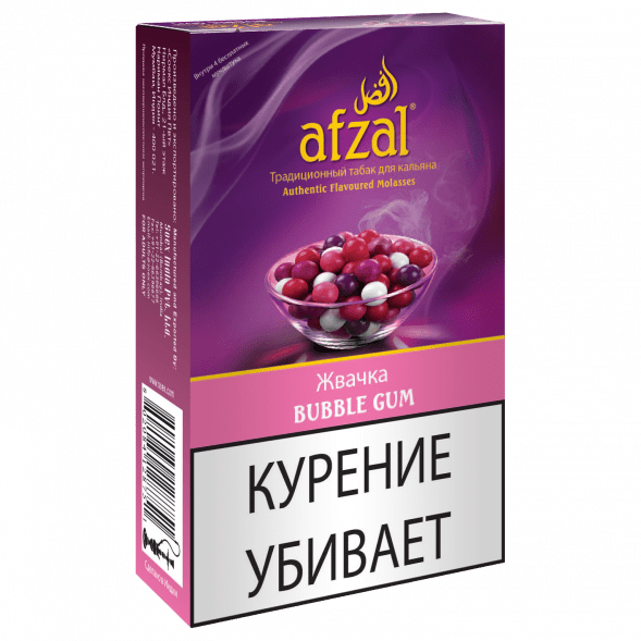 Табак Afzal - Bubble Gum (Жевательная Резинка, 40 грамм) купить в Самаре