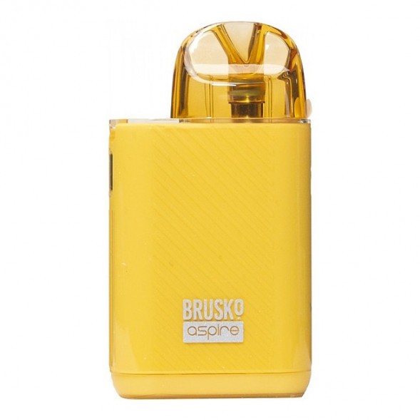 Электронная сигарета Brusko - Minican Plus Gloss Edition (850 mAh, Жёлтый) купить в Самаре