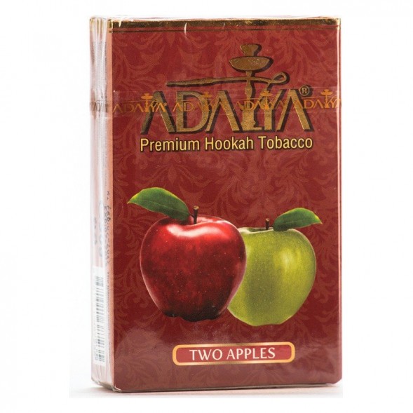Табак Adalya - Two Apples (Двойное Яблоко, 50 грамм, Акциз) купить в Самаре
