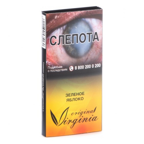 Табак Original Virginia ORIGINAL - Зелёное яблоко (50 грамм) купить в Самаре