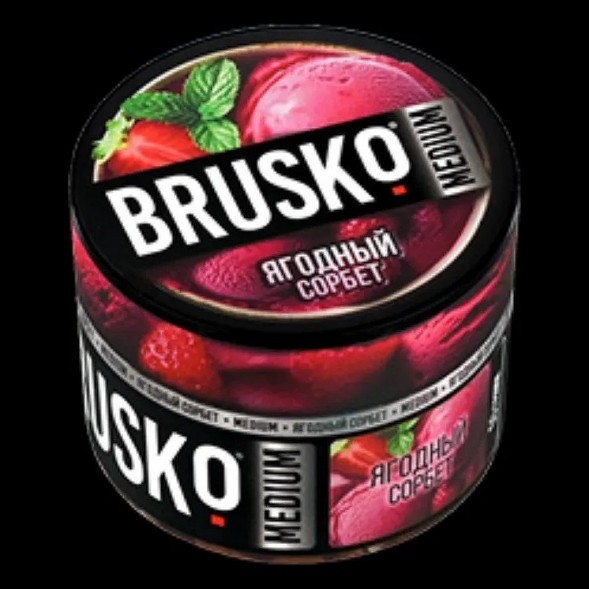 Смесь Brusko Zero - Ягодный Сорбет (250 грамм) купить в Самаре