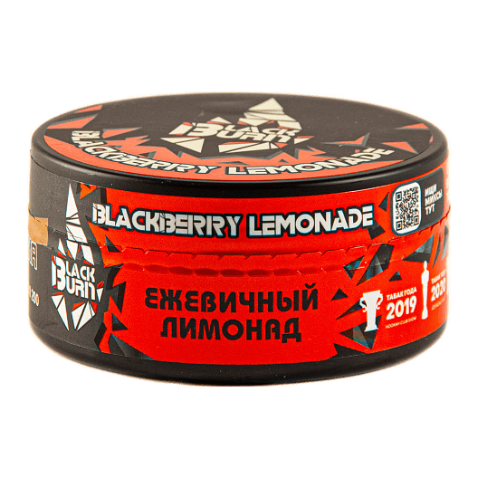 Табак BlackBurn - Blackberry Lemonade (Ежевичный Лимонад, 100 грамм) купить в Самаре