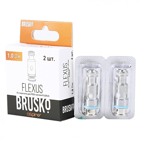 Испарители для Brusko Flexus (AF Mesh Coil, 1 Ом, 2 шт.) купить в Самаре