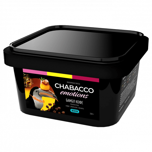 Смесь Chabacco Emotions MEDIUM - Bumble Bee (Бамбл Кофе, 200 грамм) купить в Самаре