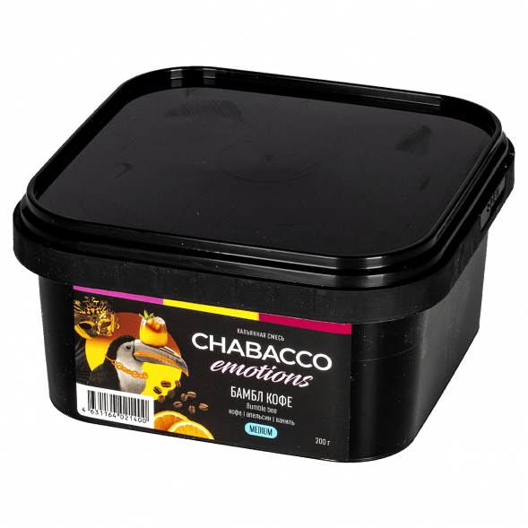 Смесь Chabacco Emotions MEDIUM - Bumble Bee (Бамбл Кофе, 200 грамм) купить в Самаре